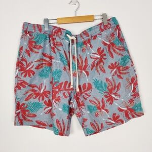 Tommy Hilfiger Men's Tropical Shorts Size XXL Resortwear Beach Cruise Summer NEW